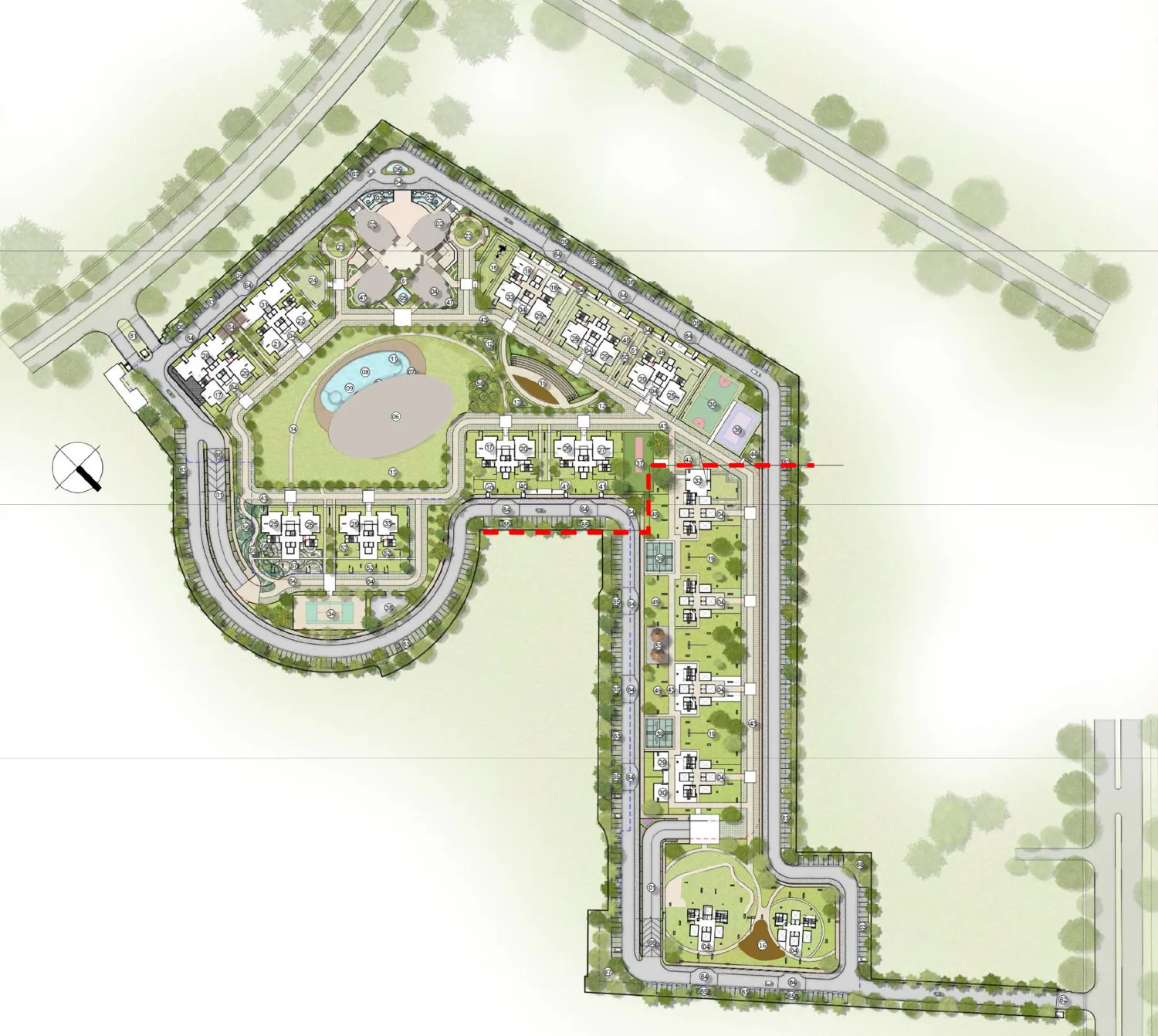AU Aspire Leisure Valley  masterplan